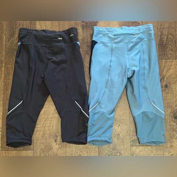 Nike fit dry Womens crop pants/bike shorts 2 pairs Sz small 4/6 FitDry - Picture 8 of 11